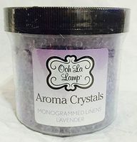 Ooh La Lamp Aroma Crystals Monogrammed Linens Lavender