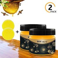 Wood Seasoning Beewax Multipurpose Natural Beeswax - Furniture Care Complete Solution Beeswax Polish,Home Cleaning Beeswax Polished Waterproof and Wear-Resistant,for Wood & Furniture