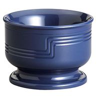 Cambro Shoreline Collection 5 Oz Small Navy Blue Plastic Insulated Bowl - 3 1/2"Dia x 2 3/8"H