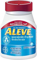 Aleve Tablets with Easy Open Arthritis Cap, 220 mg, 200 Count