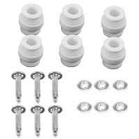 White Damping Rubber Balls,Camera Gimbal Shock Absorption Damping Rubber Balls & Anti-Drop Pins Kit for DJI Phantom 3 Standard Professional Advanced