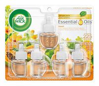 Air Wick Scented Oil Refill, Hawaii Exotic Papaya & Hibiscus Flower, 5 Refills (5X.67) oz (Pack of 5)
