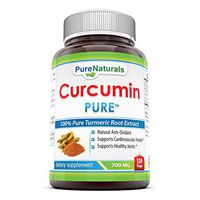 Pure Naturals Curcumin Veg Capsules, 700 mg, 120 Count