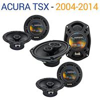 Compatible with Acura TSX 2004-2014 Factory Speaker Upgrade Harmony (2) R65 R69 Package New