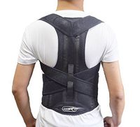 Adjustable and Easy to Wear Shoulder Posture Corrector. Improve Your Bad Posture, Upper Back, Shoulder Alignments. Clavicle Support Brace for Men/Women (XL)