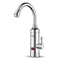Electric Faucet Instant Faucet, Kitchen Quick Heating Faucet Household tap Water Heater 220V Electric Plastic That is hot Faucet Faucet with Temperature Display Single Handle Faucet Faucet