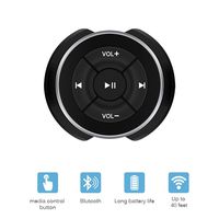 Bluetooth Audio Adapter, DDSKY Car Bluetooth Media Button Audio Steering Wheel Remote Control, Music Audio Adapter Controller Switch for iOS Android Devices