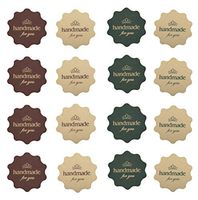 IMagicoo 240 Lovely Cute "Handmade" Label Seal Sticker Handmade Baked Envelope Label Decorative Sticker (Style-10(4x4cm))