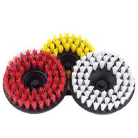 PLWKWIEH 3PC Drillbrush Power Scrubber Cleaning Brush for Grout,Kitchen,Bathroom,Tub,Shower,Tile,Floor Cleaning Kit