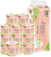 12 Rolls Ultra Gentle Care Toilet Paper - 4 Layers Dissolvable 120g/Roll Toilet Paper, Professional Bulk Toilet Paper with Individually Wrapped Standard Rolls