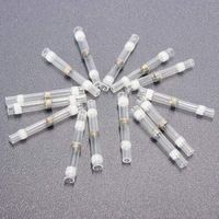 50 pcs Heat Shrink 24-26Gauge GA AWG Solder Seal Wire Connectors Terminal Set Kit