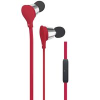 Offex OF-5002-502RD AT&T Jive Earbuds with Microphone, Red