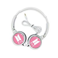 Cianowegy Kpop BTS Bangtan Boys Headphone Stereo Wired Headset Earphone for Computer Phone MP3(A)