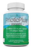 PrioticPlus General - Top Daily Probiotic - 14 Targeted Strains for Maximum Synergy - 25 Billion CFU's (100 caps)