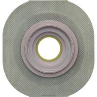 New Image™ Pre-sized Flextend™ Convex Skin Barrier with Floating Flange and Tape-Color Code: Red Flange: 2 1/4" Pre-Cut: 1 3/8" - UOM = Box of 5