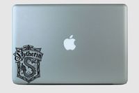 SimplyVinylized Slytherin Super Detailed House Crest Logo Vinyl Decal Sticker Emerald