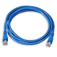 10' FT CAT 6 Patch Cable Blue UTP RJ45 23 AWG Copper 550 MHz Booted Molded Fast Media CAT6 RJ-45 Network Snagless Male to Male Category 6 High Speed Ethernet Data Computer Gaming Jumper