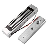 HFeng Waterproof Electric 180KG Magnetic Lock DC12V Electromagnetic Locks Kit for Security Access Control System Glass/Wooden/Metal Door (350lbs)