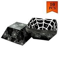 Halloween Dishes Cardboard Candy Serving Bowl Halloween Party Supplies