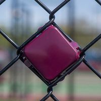 Shindigz Put-in Cups Spirit Fence Decorations, Pack of 50 (Maroon)