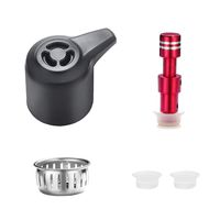 Steam Release Handle, Float Valve Compatible with Instant Pot Duo/Duo Plus 8 Qt - Also Including Replacements Parts of Float Valve Gaskets and Anti-Block Shield