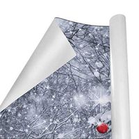 Gift Wrapping Paper Roll Christmas Pine Tree for Birthday,Holiday,Wedding,Baby Shower Gift Wrap - 3Rolls - 58inch x 23inch Per Roll