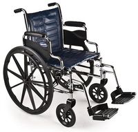 Standard Wheelchair 18" - Detachable Desk Arm & Swingaway Foot