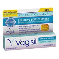 Vagisil Maximum Strength Anti-Itch Creme, Sensitive Skin Formula 1 Oz