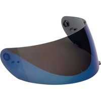 Bell Face Shield Street Racing Motorcycle Helmet Accessories - Dark Blue Iridium Star/Vortex/RS-1/Revolver