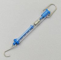 SEOH Spring Scale Tubular 2N / 200g Color Coded Calibrated in Newtons and Grams