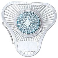 Boardwalk NUS Urinal Screen w/Non-para Cleaner Block Green Apple 12/Box