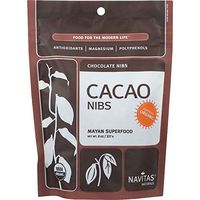 Navitas Naturals Cacao Nibs - Organic - Raw - 8 oz - case of 12 - 100% Organic - Gluten Free - Yeast Free - Wheat Free-Vegan