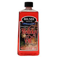 Milsek Furniture Polish and Cleaner with Cinnamon-Raspberry Scent (Holiday Oil), 12-Ounce, HO-12