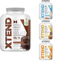 Scivation Xtend Pro, 100% Whey Protein Isolate Powder with BCAAs & Natural Flavors, Chocolate Lava Cake 5lbs, Vanilla Ice Cream 5lbs, Cookie Butter 5lbs & Salted Caramel Shake 5lbs, 20 lbs Total