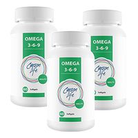 CARSON LIFE Omega 3-6-9 Soft Gels - 1000 Mg - 3 Pack, 60 Soft Gels Each - Supplement For Managing Cholesterol, Arthritis, High Blood Pressure, Heart Health - Cardiovascular Function and Healthy Joints