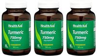 (3 Pack) - HealthAid - Turmeric (Curcumin) 750mg | 60's | 3 Pack Bundle
