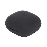 Dserw Bluetooth Earphones & Headphones,Shockproof Solid Color Silicone Protective Case Cover Shell for Powerbeats Pro - Black