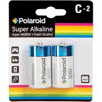 Polaroid 27083 C Cell Super Alkaline Batteries - Package of 2