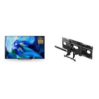 Sony XBR-65A8G 65 Inch TV: BRAVIA OLED 4K Ultra HD Smart TV with HDR and Alexa Compatibility - SU-WL855 Ultra Slim Wall-Mount Bracket - 2019 Model