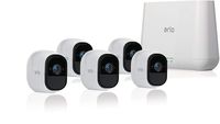 Arlo Pro 2 VMS4530P-100NAR Wireless Home Security Camera System with Siren, Rechargeable, Night Vision, Indoor/Outdoor, 1080p, 2-Way Audio, Wall Mount, 5 Camera Kit, White (Renewed)