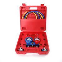 1 Set of R134 R12 R22 Dual-Table Valve Group Red & Green & Blue
