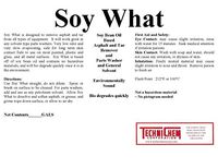 Technichem Corporation SOY WHAT Safety Solvent (1 Gallon)