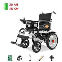 Wheelchair Medical Equipment Foldable Electric Self-Service Manual and Electric Dual Mode Electromagnetic Brake Can Lie Down and Rest Walker Assist Devices (Size : HG01-A)