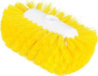 Carlisle 4004104 Sparta Spectrum Flare Head Tank and Kettle Brush, Polyester Bristles, 7-1/2" Length x 5-1/2" Width, Yellow