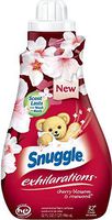 Snuggle Exhilarations Concentrated Fabric Softener Liquid, Cherry Blossom and Rosewood, 32 Loads (Pack of 2)