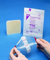 3m Tegaderm Hydrocolloid Thin Dressing 4" x 4 3/4"/5 1/4" x 6"/Qty 10