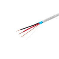 Bulk 22/2 Shieleded (FTP) Solid Conductor Cable 500ft Fire/Security Burglar Station Wire Security (Shielded (FTP), 22/2, Solid, 500ft)