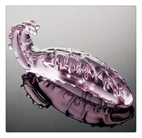 Carinloing Mini Cute Shape Marine Life Glass Carving Couple Toy Waterproof for Women Men Beginner