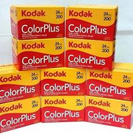 10 Rolls Of Kodak colorplus 200 asa 24 exposure