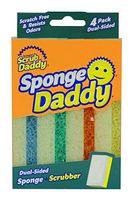 Scrub Daddy - Sponge Daddy Dual-Sided Sponge and Scrubber (Pack of 1)